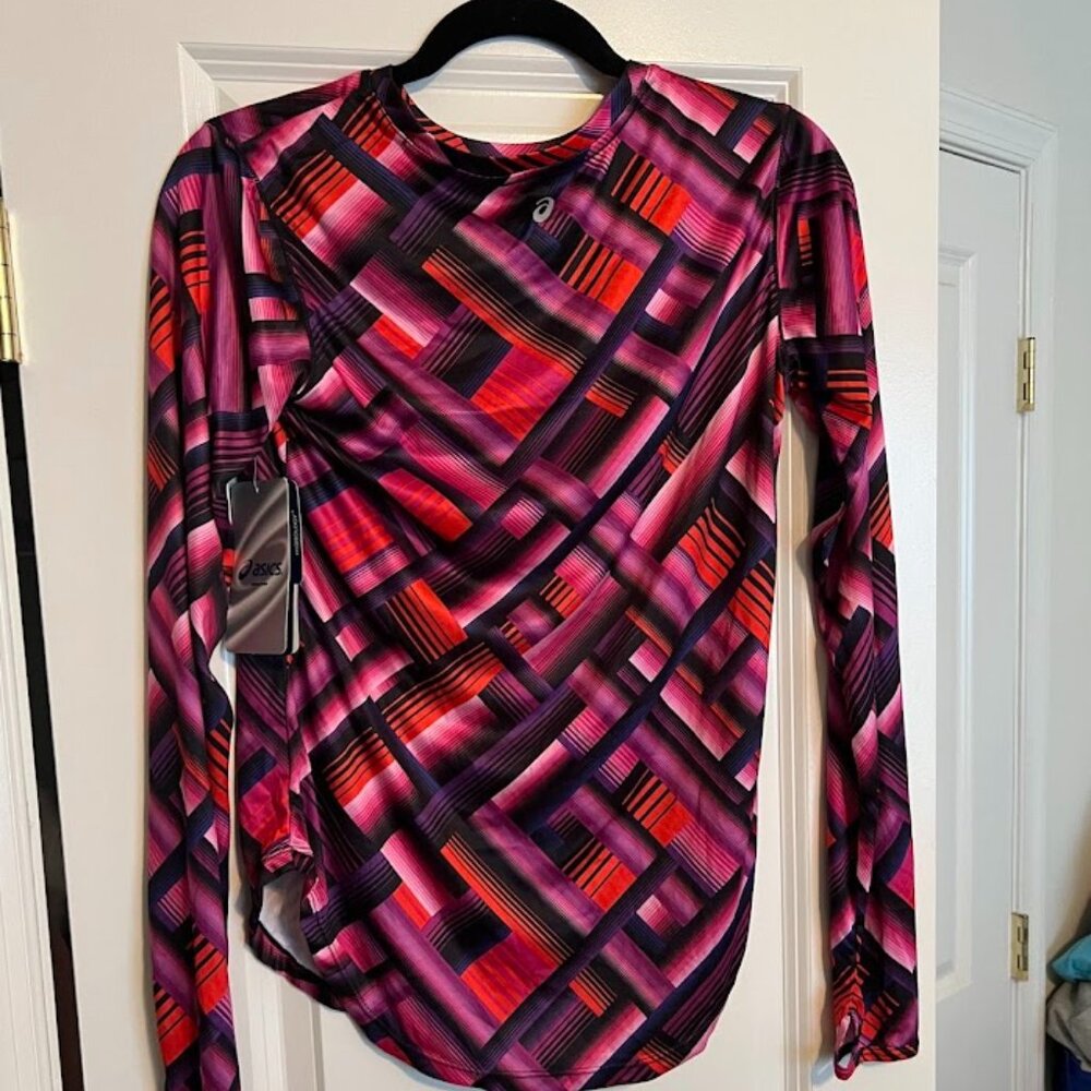Asics women's running top NWT